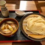 京鴨とネギのつけ麺（中盛り、1,200円）_2018年12月