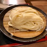 讃岐つけ麺 寒川 - うどん（中盛り、1.5玉、＋100円）_2018年12月