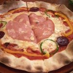 嬬恋高原ブルワリー - イタリアンソーセージピザ