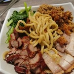 Bakmie Karet ASIU - 1811_Bakmie Karet ASIU_Istiemewa(Jumbo)@58,000Rp(バクミー大盛)麺も太麺でかなり好みな感じです！