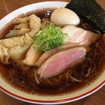 らぁ麺 川たか - 特製鴨醤油らぁめん