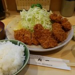 丸一 - 大ひれかつ定食