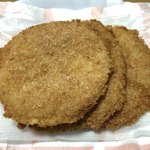 入間川精肉店 - ハム揚げ（税別60円/1枚）