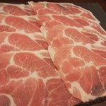 たべどころ絆 連 - マンガリッツァ豚１００ｇ＠１２４０