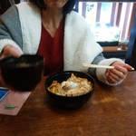 長寿庵 - かつ丼（並）850円