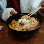 長寿庵 - かつ丼（並）850円