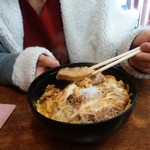 長寿庵 - かつ丼（並）850円