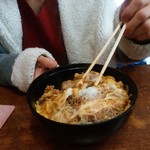長寿庵 - かつ丼（並）850円