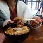 長寿庵 - かつ丼（並）850円