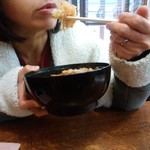 長寿庵 - かつ丼（並）850円