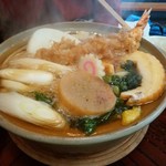 長寿庵 - 鍋焼きうどん1200円