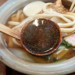 長寿庵 - 鍋焼きうどん1200円