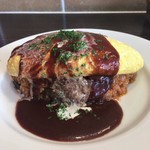 ビストロ サイトウ - オム横から。