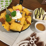 雪みるく - クリスマスプレート2018