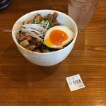 中村屋 - みに炙り豚丼(200円)