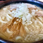 うさぎ家 - 背油うどん