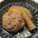 旬菜 おぐら家 - 大山鶏団子