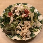 旬菜 おぐら家 - 大山鶏と白神クレソンサラダ