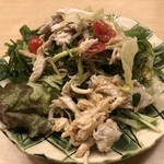 旬菜 おぐら家 - 大山鶏と白神クレソンサラダ