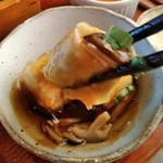手打ち蕎麦　さとみ - [料理] 揚げ出し豆腐 アップ♪ｗ ②
