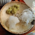 手打ち蕎麦　さとみ - [料理] 薬味３種 アップ♪ｗ