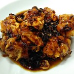 桃谷台湾小籠包 - 黒酢の酢豚（1100円）カリカリジューシーで黒酢はマイルド