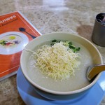 Jok Sompet - 料理写真:プレーンのお粥に卵追加