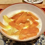 東山 吉寿 - 河豚雑炊 唐墨がけ2