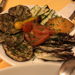 トラットリア デッラ ランテルナ マジカ - お野菜の炭火焼き