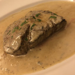 トラットリア デッラ ランテルナ マジカ - 牛フィレ肉のゴルゴンゾーラソース