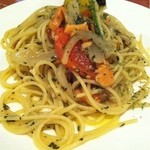 ムジカホールカフェ - ディナープレートのメイン（パスタ）