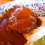 レストラン木木 - ハンバーグ「あっぷ図」