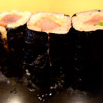 やましん鮨処 - マグロづけ巻き