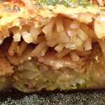 お好み一番地 - 「広島焼き（肉・玉子・そば）」（通常810円、特別企画価格702円）