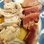 宇ち多゛ - ハツ・ナンコツ一本ずつお酢　です