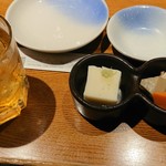 海鮮居酒屋 京都 花の舞 - 付きだし