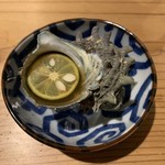 活貝 日本酒 おばんざい 福島おちび - さざえ壺焼き