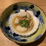 活貝 日本酒 おばんざい 福島おちび - 帆立の醤油バター
