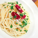 リパブリュー - シェフ直伝！ガーリックオイルのペペロンチーノ(税別\970)