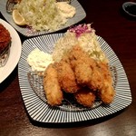 とんかつ檍 - カキフライ