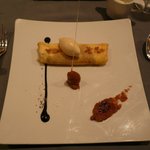 Recette - デザート01 シャンテーヌ栗のクレープ包み