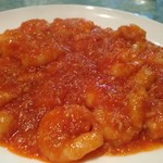 北京遊膳 - フレッシュトマトで作ったエビチリ