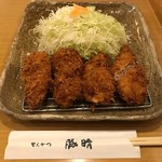 とんかつ豚晴  - 特ヒレとんかつ定食