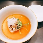 みつ林 - 白子のポン酢仕立て、初めての味わいだ