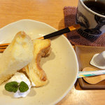 Nao - デザートセット（シフォンケーキ、コーヒー）＋200円