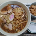 永福町 大勝軒 - 中華そば＋メンマ付(2018年12月)