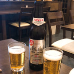 食彩 あさ乃 - ドリンク写真:思わずビール(//∇//)