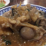 大衆中遊華食堂 八戒 - あんこうの春雨煮込み