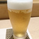豊鮨 - 生ビール