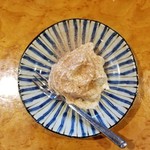 里伊 - (スペシャル短角牛カツ定食)デザート県産栗のモンブラン